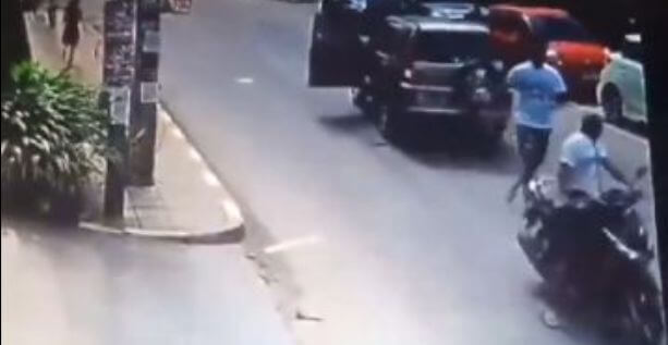 Бандитская разборка, в ходе которой погиб израильтянин, попала на видеокамеру в Тайланде (Видео)