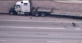 Погоня за угонщиком 18-колёсного грузовика растянулась на 27 километров в США (Видео) 1