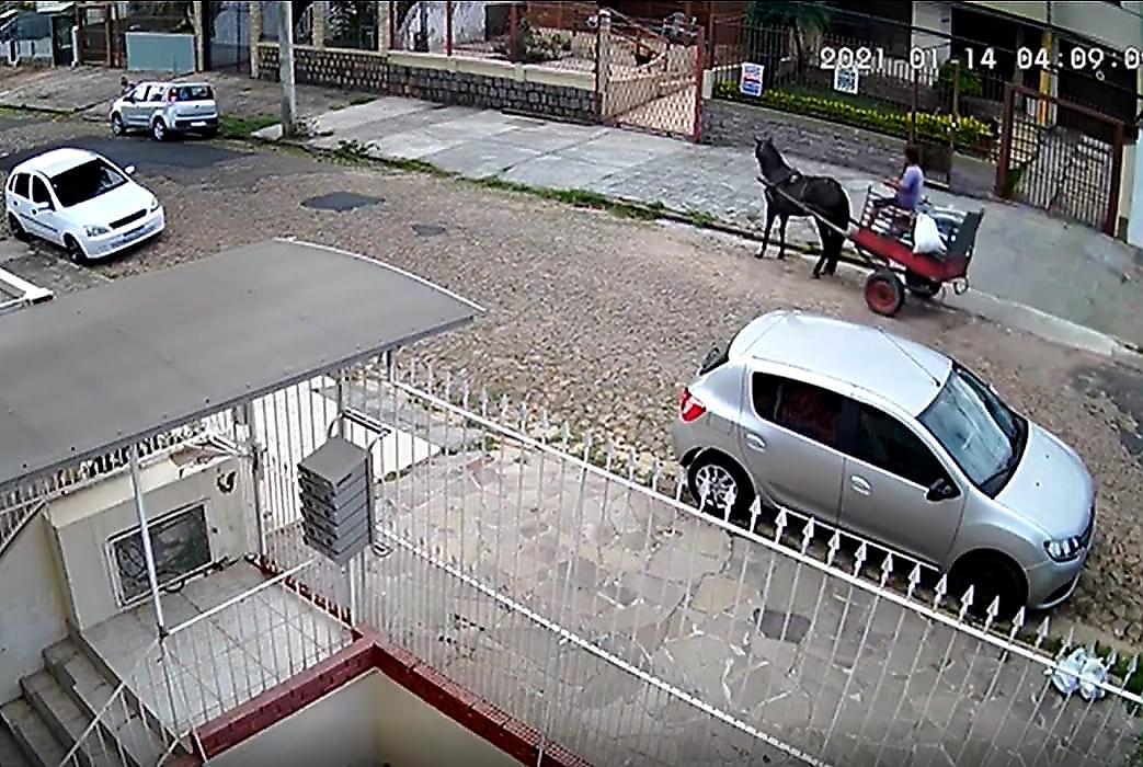 Угонщик пожалел, что попытался лишить автомобиля полицейского в Бразилии