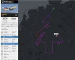 Пилоты во время испытательного рейса «нарисовали» рождественскую ёлку в небе над Германией. 2