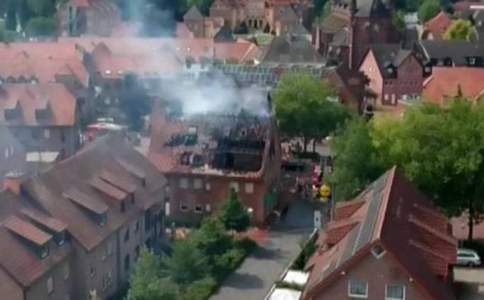 Немецкий подросток взорвал дом из за нежелания жить в новой квартире (Видео)