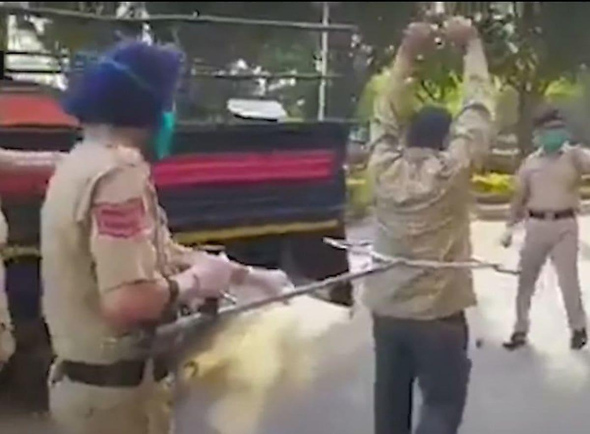 Индийские полицейские придумали дистанционный задерживатель