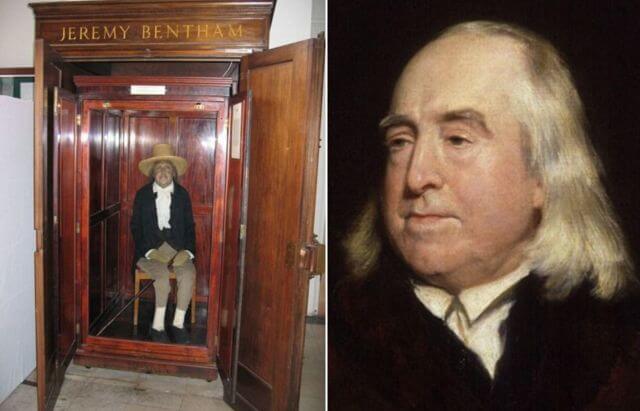 Мумифицированную голову британского учёного, умершего в 1832 году выставили на обозрение в университете Лондона.