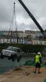 Владелец лодки утопил чужой Land Rover, используемый им в качестве буксира в британской гавани. (Видео) 3