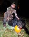 Охотник подстрелил гигантского медведя в Пенсильвании 0