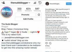 Instagram объявил войну блогерам - нудистам и деактивировал популярный аккаунт австралийской модели. 0