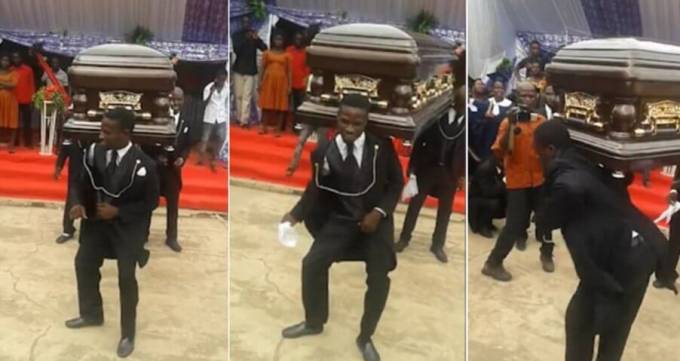 «Хореографические» похороны пользуются большой популярностью в Гане. (Видео)