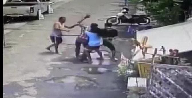 Ссора из за миски лапши закончилась трагедией в Таиланде. (Видео)
