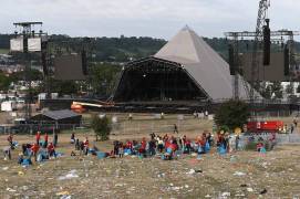 Самый грязный музыкальный фестиваль в мире Гластонбери - 2017 (Видео) 8