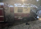 Полицейские два часа преследовали угонщиков пожарной машины в Калифорнии 0