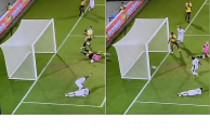 Израильский футболист забил странный гол, во время оказания помощи травмированному игроку (Видео)