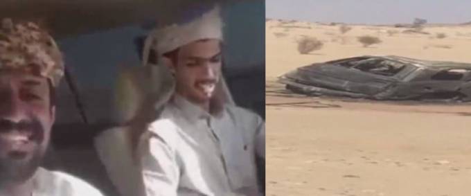 Селфи в исполнении двух арабов в салоне автомобиля, имело смертельный исход. (Видео)