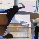 Вооружённые мечами работники ювелирного магазина дали отпор налётчикам в Канаде (Видео)