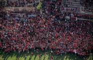 Египетский футбольный клуб отменил тренировку из за огромного количества болельщиков, пришедших на стадион. (Видео) 2