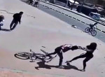Девица лишила куртки и велосипеда грабителя, напавшего на неё в Колумбии