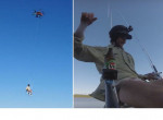 Рыбалку с летающих дронов организовали в Австралии ▶