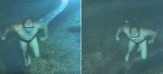 Странное видео с «приключениями» дайвера, перевернуло представление о подводном мире