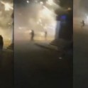Иммигранты устроили экстремальное, огненное шоу в Швеции. (Видео)