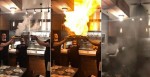 Зрелищное приготовление блюда имело драматичные последствия в американском ресторане (Видео)