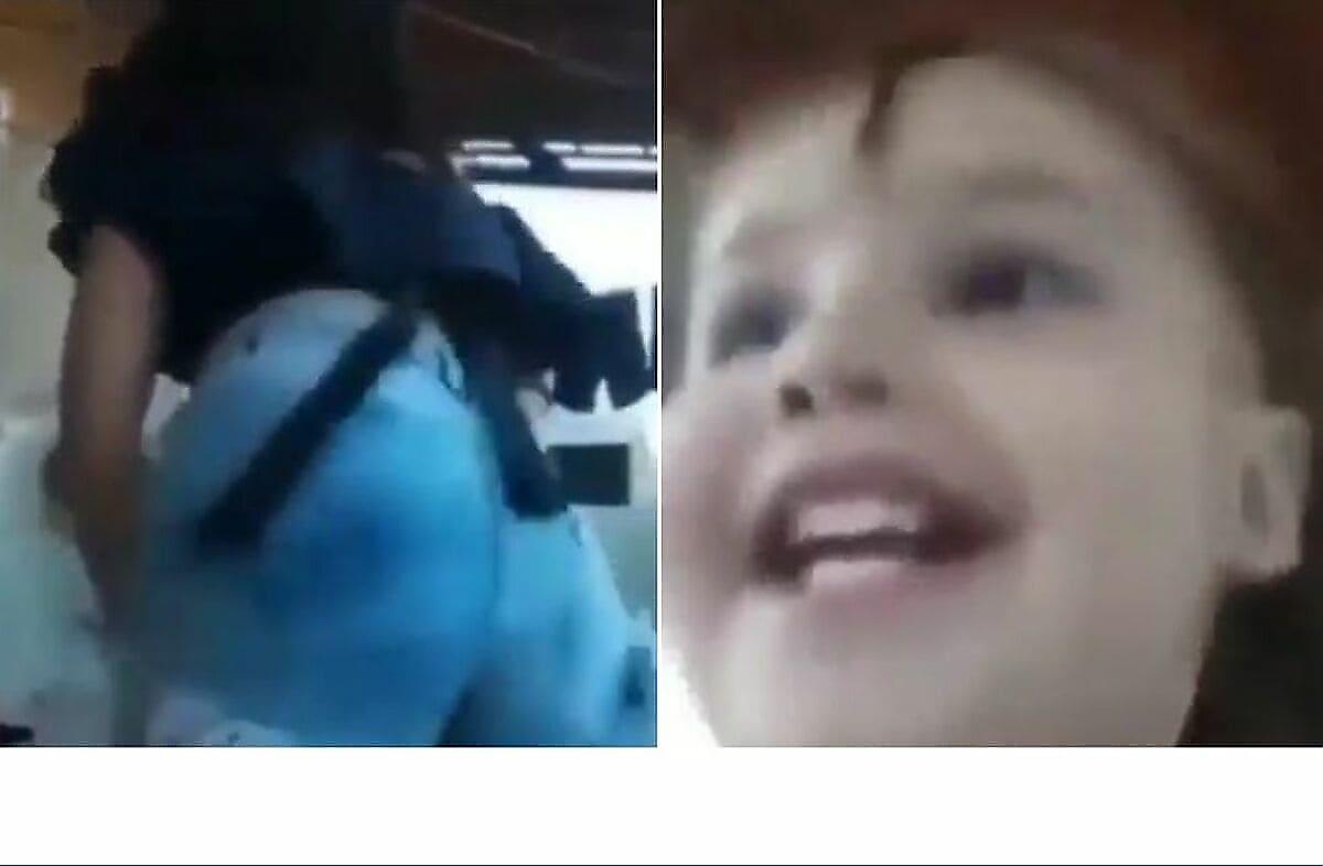 Детское счастье: ребёнок стащил телефон и прервал запись танца в исполнении родственницы