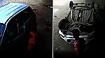 Ребёнок покинул салон легковушки за секунды до зрелищной автокатастрофы в Индии