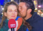 Любвеобильного пешехода арестовали за поцелуй журналистки во время прямого эфира