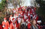 Тысячи разнополых «Санта - Клаусов» вышли на улицы Вуллонгонга, Лондона и Нью - Йорка + зомби вечеринка в Австралии (Видео) 77