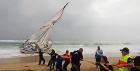Яхту с телом 69-летнего француза выбросило на побережье в ЮАР 0