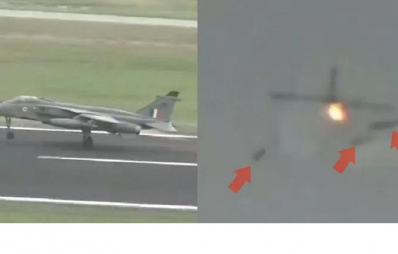 Лётчик истребителя, столкнувшегося с птицей, сбросил бензобаки и бомбы в Индии ▶