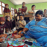 200-килограммовый индонезийский школьник сбросил половину своего веса