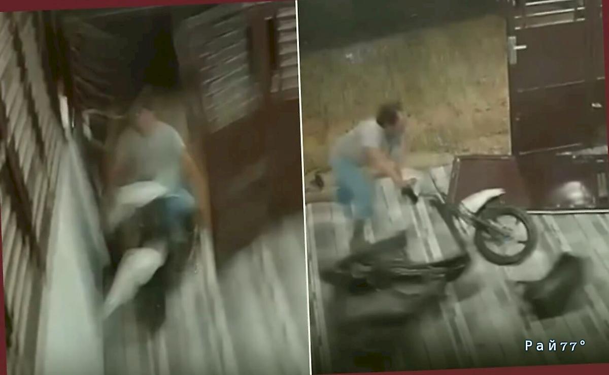 Вьетнамский байкер снёс ворота при попытке «обуздать» «железного коня» ▶️ Вьетнамский байкер снёс ворота при попытке «обуздать» «железного коня» ▶️