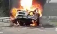 Украинский автомобилист, попавший в чудовищную аварию, продемонстрировал настоящую жажду к жизни (Видео)