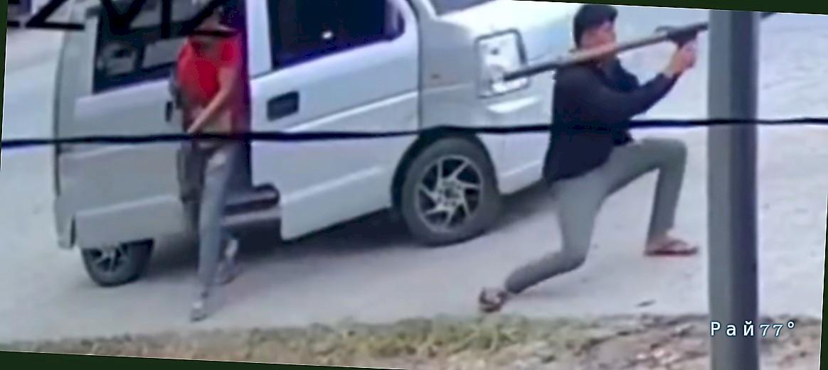 Покушение на мэра с использованием противотанкового оружия попало на видео