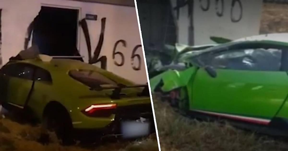 Испанец разбил Lamborghini стоимостью 20 млн рублей, который ранее одолжил у щедрого друга