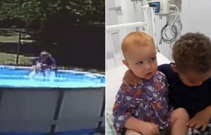 Ребёнок чудом выжил, проведя 5 минут под водой в США