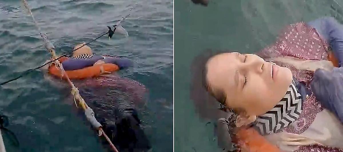 Пропавшую два года назад женщину обнаружили живой, дрейфующей в открытом море возле берегов Колумбии