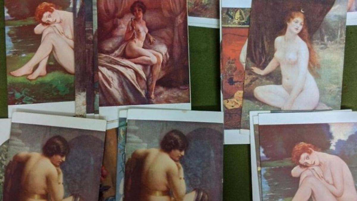 Тайник с серией эротических снимков, сделанных в 1900 году, обнаружили в английском музее