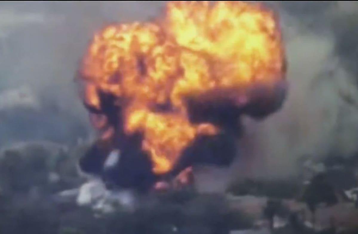 Взлетевшая на воздух подстанция попала на видео в США