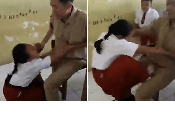 Первоклашка, испугавшись прививки, послала в нокаут учителя, ударив его между ног (Видео)