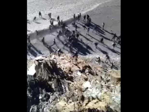Китайские и индийские солдаты устроили драку, не поделив тибетского озера. (Видео)