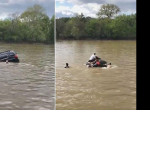 Случайные прохожие успели вытащить автовладелицу из салона то́нущего автомобиля ▶