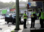 Мотоциклист чудом пережил аварию с участием шести автомобилей в Австралии