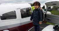 Семилетний школьник стал самым молодым лётчиком в Британии 4
