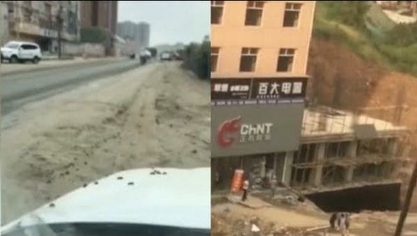 58 человек пострадали после крушения грузовика с пчелиными ульями в Китае (Видео)