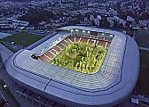 Сотни деревьев посадили на футбольном стадионе в Австрии ▶ 2