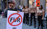 Топлес-протестанты, выступающие за права животных, устроили митинг в Нью-Йорке (Видео) 3