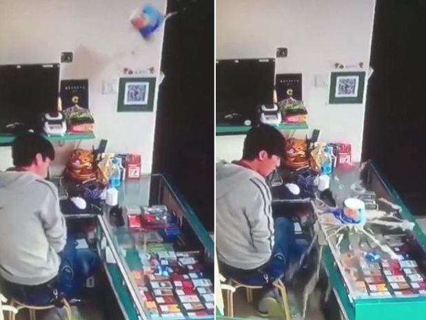 Китаец, случайно поставивший «доширак» на зажигалку, лишился своего обеда (Видео)