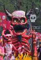 Тысячи мексиканцев приняли участие в параде, посвящённом дню мёртвых в Мехико. (Видео) 17