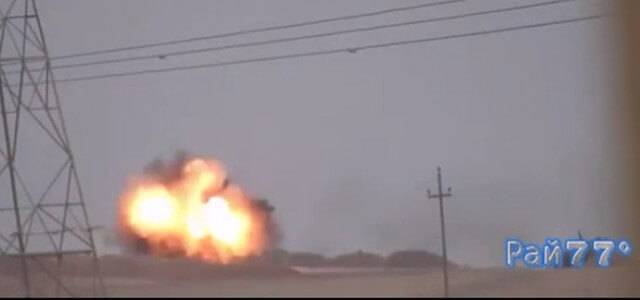 Террористы уничтожили американский танк российским противотанковым ракетным комплексом (Видео)